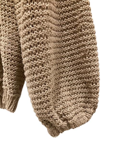 Plage（プラージュ）Plage (プラージュ) TSUMUGI balloon プルオーバー ブラウン サイズ:サイズ無しの古着・服飾アイテム