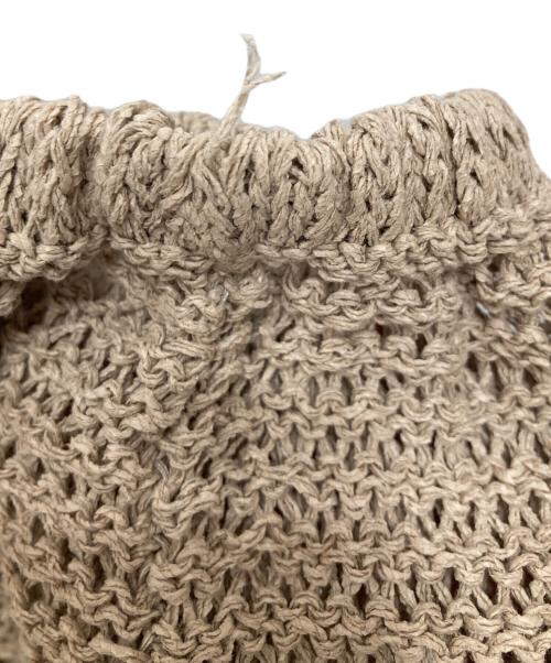 Plage（プラージュ）Plage (プラージュ) TSUMUGI balloon プルオーバー ブラウン サイズ:サイズ無しの古着・服飾アイテム