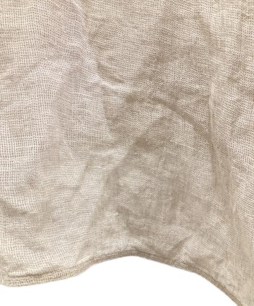 Spick and Span（スピックアンドスパン）Spick and Span (スピックアンドスパン) メッシュリネンルーズプルオーバー ベージュ サイズ:サイズ無しの古着・服飾アイテム