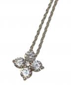 canal4℃カナルヨンドシー）の古着「フラワーモチーフネックレス」｜シルバー