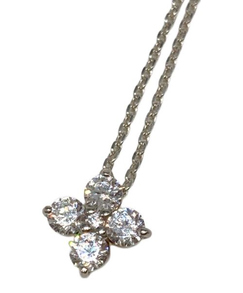 canal4℃（カナルヨンドシー）canal4℃ (カナルヨンドシー) フラワーモチーフネックレス シルバーの古着・服飾アイテム