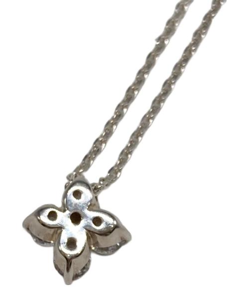 canal4℃（カナルヨンドシー）canal4℃ (カナルヨンドシー) フラワーモチーフネックレス シルバーの古着・服飾アイテム