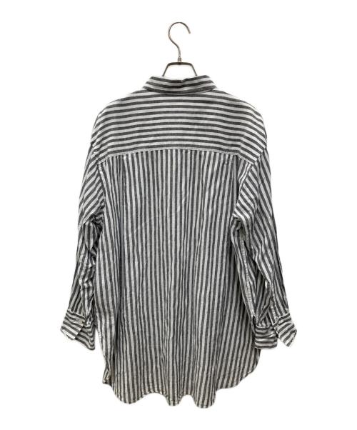 Spick and Span（スピック＆スパン）Spick and Span (スピックアンドスパン) コットンリネンルーズシャツ グレー サイズ:表記無し(実寸ご確認ください）の古着・服飾アイテム