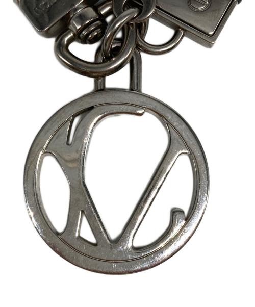 LOUIS VUITTON（ルイ ヴィトン）LOUIS VUITTON (ルイ ヴィトン) ポルトクレ LVクラブ キーホルダー グレーの古着・服飾アイテム