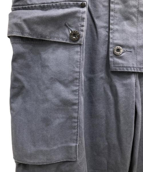 NIGEL CABOURN（ナイジェルケーボン）NIGEL CABOURN (ナイジェルケーボン) NAVAL DUNGAREE HERRINGBONE OVERALL/ネイバルダンガリーヘリンボーンオーバーオール ネイビー サイズ:48の古着・服飾アイテム