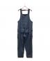 NIGEL CABOURN (ナイジェルケーボン) NAVAL DUNGAREE HERRINGBONE OVERALL/ネイバルダンガリーヘリンボーンオーバーオール ネイビー サイズ:48：30000円