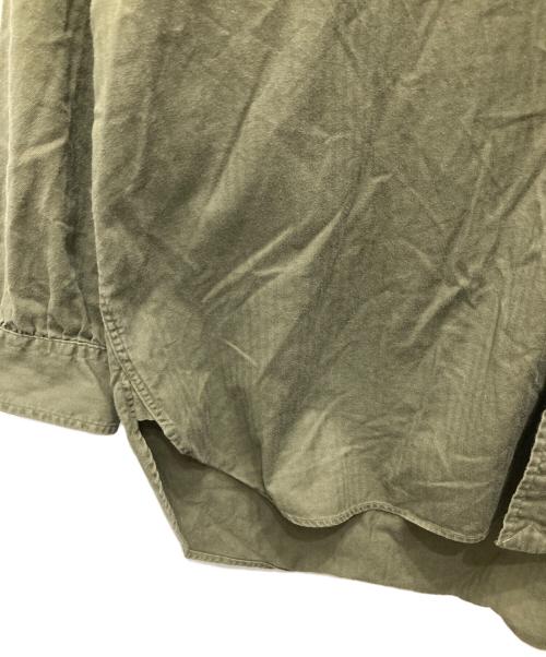 RRL（ダブルアールエル）RRL (ダブルアールエル) ミリタリーシャツ オリーブ サイズ:Lの古着・服飾アイテム