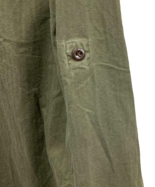 RRL（ダブルアールエル）RRL (ダブルアールエル) ミリタリーシャツ オリーブ サイズ:Lの古着・服飾アイテム