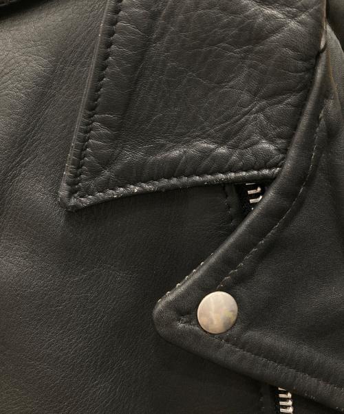 Schott（ショット）Schott (ショット) 613ダブルライダースジャケット ブラック サイズ:34の古着・服飾アイテム
