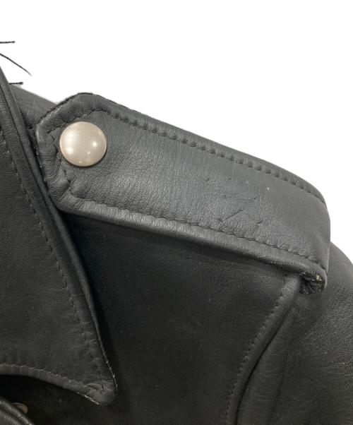 Schott（ショット）Schott (ショット) 613ダブルライダースジャケット ブラック サイズ:34の古着・服飾アイテム