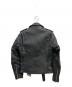 Schott (ショット) 613ダブルライダースジャケット ブラック サイズ:34：25000円