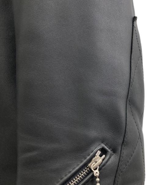 Lewis Leathers（ルイスレザース）Lewis Leathers (ルイスレザース) スーパーファントム シープスキンレザーライダースジャケット ブラック サイズ:36の古着・服飾アイテム