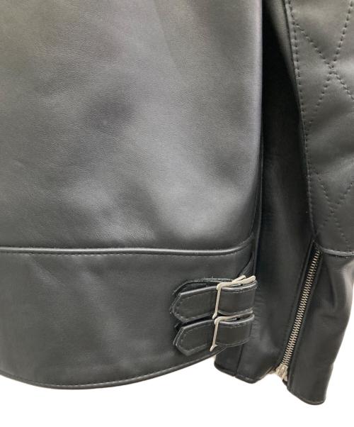 Lewis Leathers（ルイスレザース）Lewis Leathers (ルイスレザース) スーパーファントム シープスキンレザーライダースジャケット ブラック サイズ:36の古着・服飾アイテム