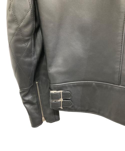 Lewis Leathers（ルイスレザース）Lewis Leathers (ルイスレザース) スーパーファントム シープスキンレザーライダースジャケット ブラック サイズ:36の古着・服飾アイテム