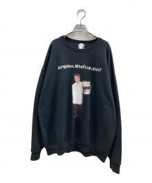 WACKO MARIA×SUPERBAD（ワコマリア）の古着「CREW NECK SWEAT SHIRT」｜ブラック