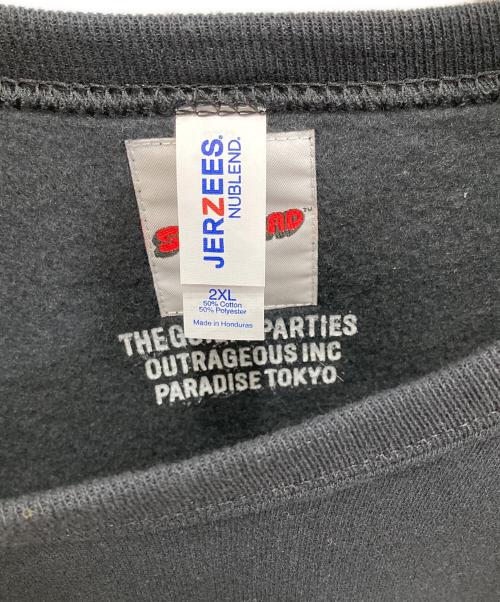 WACKO MARIA（ワコマリア）WACKO MARIA (ワコマリア) SUPERBAD CREW NECK SWEAT SHIRT ブラック サイズ:2XLの古着・服飾アイテム