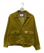 MONKEY TIME×Dickiesモンキータイム×ディッキーズ）の古着「CORD CPO SHIRT」｜オリーブ