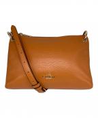 COACHコーチ）の古着「ペブルド レザー ミア クロスボディー」｜オレンジ