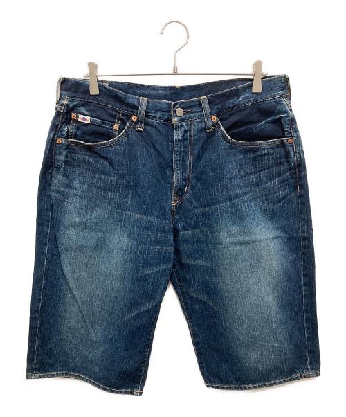 STUDIO D'ARTISAN（ステュディオダルチザン）STUDIO D'ARTISAN (ステュディオダルチザン) デニムハーフパンツ ブルー サイズ:LLの古着・服飾アイテム