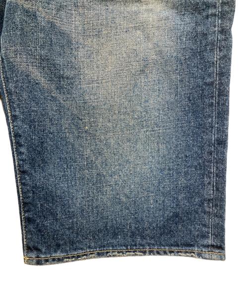 STUDIO D'ARTISAN（ステュディオダルチザン）STUDIO D'ARTISAN (ステュディオダルチザン) デニムハーフパンツ ブルー サイズ:Lの古着・服飾アイテム