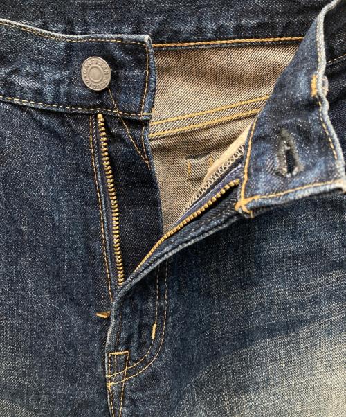 STUDIO D'ARTISAN（ステュディオダルチザン）STUDIO D'ARTISAN (ステュディオダルチザン) デニムハーフパンツ ブルー サイズ:Lの古着・服飾アイテム