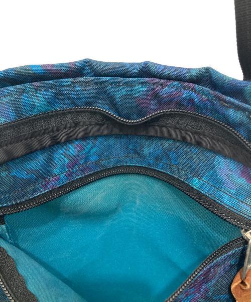 GREGORY（グレゴリー）GREGORY (グレゴリー) 旧ロゴ花柄トートバッグ ブルーの古着・服飾アイテム