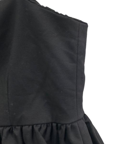 Whim Gazette（ウィムガゼット）Whim Gazette (ウィムガゼット) バルーンキャミブラウス ブラック サイズ:Fの古着・服飾アイテム