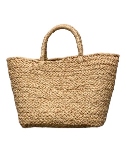 AMPIANA（アンピアーナ）AMPIANA (アンピアーナ) カゴバッグ ベージュの古着・服飾アイテム