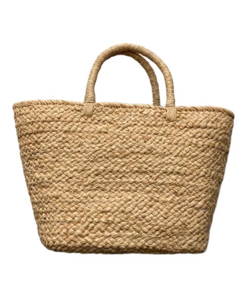 AMPIANA（アンピアーナ）AMPIANA (アンピアーナ) カゴバッグ ベージュの古着・服飾アイテム