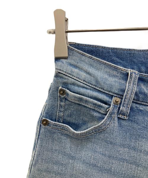 Q.anos（キュアノス）Q.anos (キュアノス) リラックスワイドデニムパンツ ブルーの古着・服飾アイテム