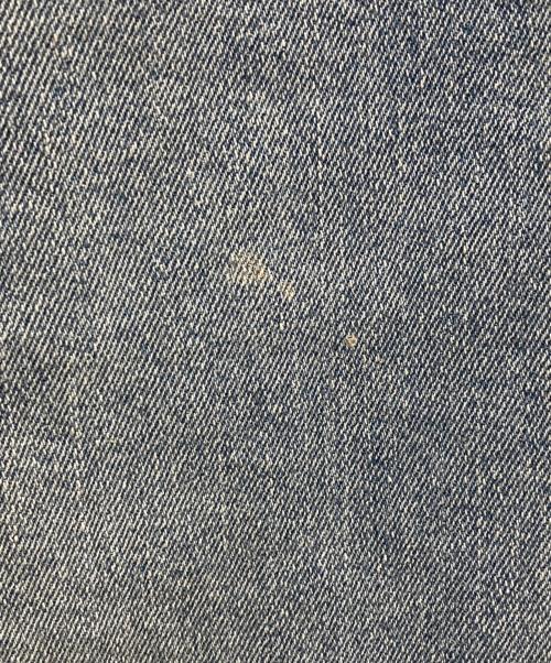 Q.anos（キュアノス）Q.anos (キュアノス) リラックスワイドデニムパンツ ブルーの古着・服飾アイテム