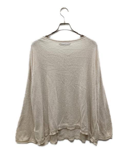 FRAMeWORK（フレームワーク）FRAMeWORK (フレームワーク) ウォッシャブルニュアンスプルオーバー ベージュ サイズ:Fの古着・服飾アイテム