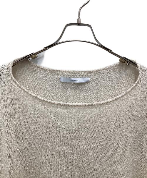 FRAMeWORK（フレームワーク）FRAMeWORK (フレームワーク) ウォッシャブルニュアンスプルオーバー ベージュ サイズ:Fの古着・服飾アイテム