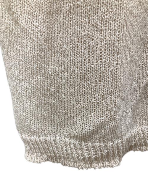 FRAMeWORK（フレームワーク）FRAMeWORK (フレームワーク) ウォッシャブルニュアンスプルオーバー ベージュ サイズ:Fの古着・服飾アイテム