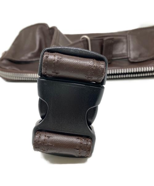 PORTER（ポーター）PORTER (ポーター) ショルダーバッグ ブラウンの古着・服飾アイテム