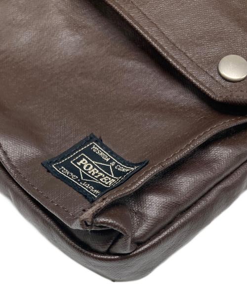 PORTER（ポーター）PORTER (ポーター) ショルダーバッグ ブラウンの古着・服飾アイテム