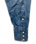 中古・古着 Wrangler (ラングラー) 切替デニムシャツ インディゴ サイズ:34：4000円