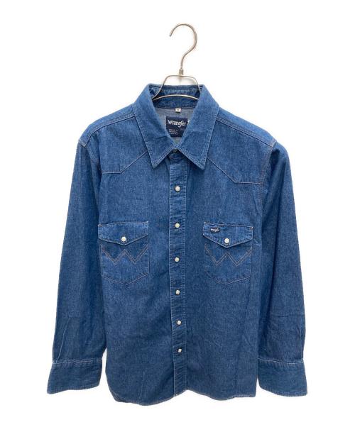 Wrangler（ラングラー）Wrangler (ラングラー) デニムシャツ インディゴ サイズ:Sの古着・服飾アイテム