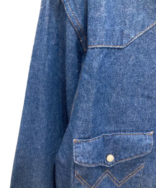 Wrangler（ラングラー）Wrangler (ラングラー) デニムシャツ インディゴ サイズ:Sの古着・服飾アイテム