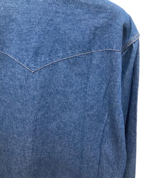 Wrangler（ラングラー）Wrangler (ラングラー) デニムシャツ インディゴ サイズ:Sの古着・服飾アイテム