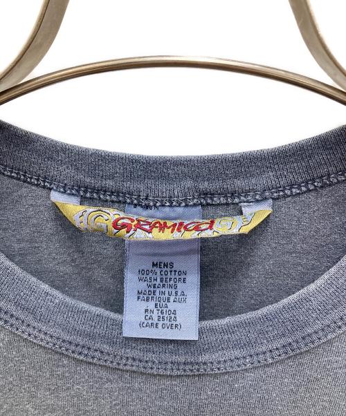 GRAMICCI（グラミチ）GRAMICCI (グラミチ) 90'sプリントカットソー ネイビー サイズ:Sの古着・服飾アイテム