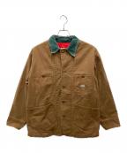 LEEリー）の古着「ワークジャケット」｜ブラウン×グリーン