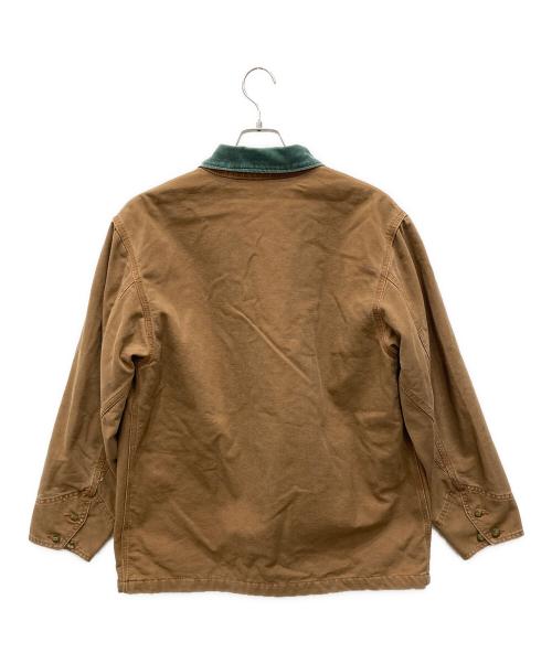 LEE（リー）LEE (リー) ワークジャケット ブラウン×グリーン サイズ:Mの古着・服飾アイテム