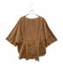YANUK (ヤヌーク) 2wayDrawstringBlouse/2ウェイ ドローストリング ブラウス ブラウン サイズ:F：4000円