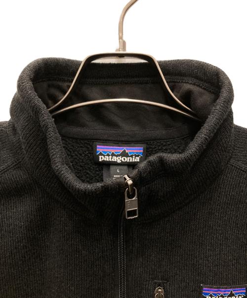 Patagonia（パタゴニア）Patagonia (パタゴニア) ベター・セーター・ジャケット ブラック サイズ:Lの古着・服飾アイテム