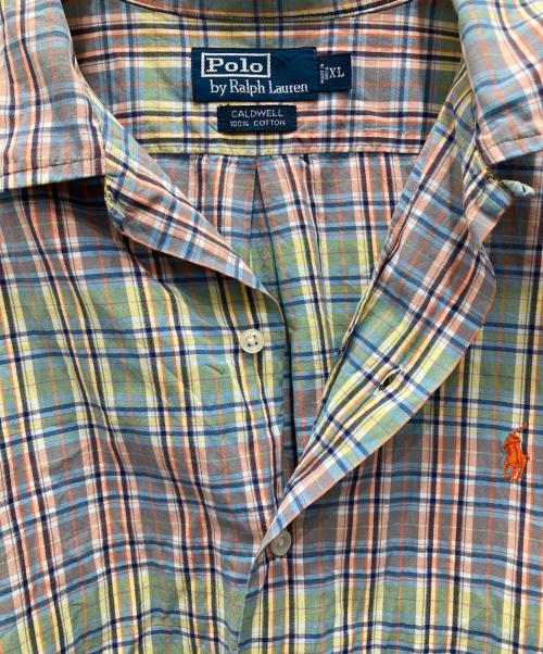 POLO RALPH LAUREN（ポロ・ラルフローレン）POLO RALPH LAUREN (ポロ・ラルフローレン) CALDWELL オープンカラーシャツ マルチカラー サイズ:XLの古着・服飾アイテム