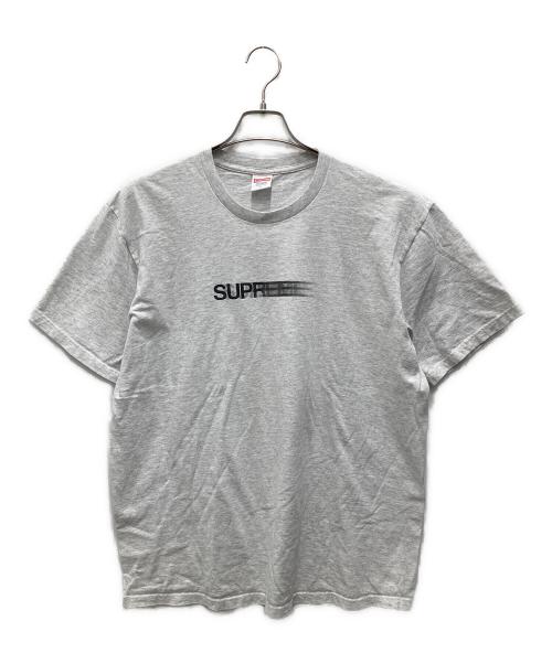 SUPREME（シュプリーム）SUPREME (シュプリーム) Motion Logo Tee/ モーション ロゴ ティー ライトグレー サイズ:Lの古着・服飾アイテム