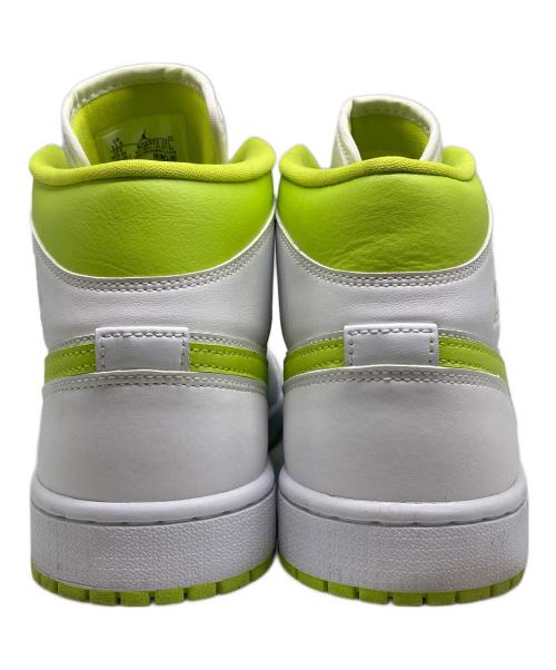 NIKE（ナイキ）NIKE (ナイキ) Air Jordan 1 Mid/エア ジョーダン 1 ミッド ホワイト×イエロー サイズ:28.5の古着・服飾アイテム