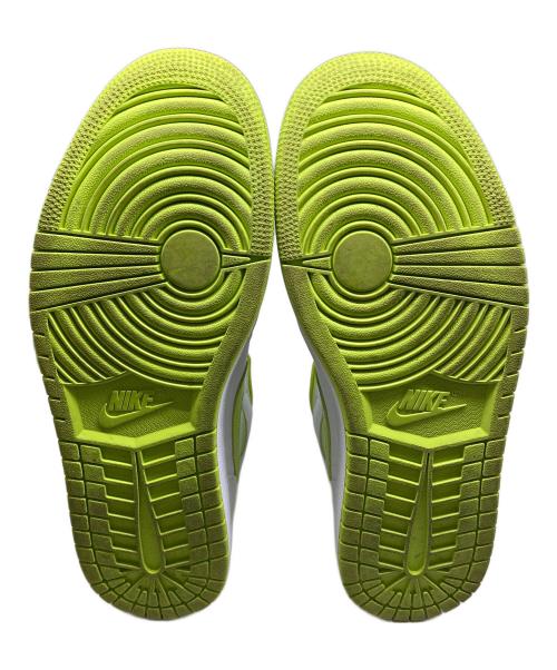 NIKE（ナイキ）NIKE (ナイキ) Air Jordan 1 Mid/エア ジョーダン 1 ミッド ホワイト×イエロー サイズ:28.5の古着・服飾アイテム
