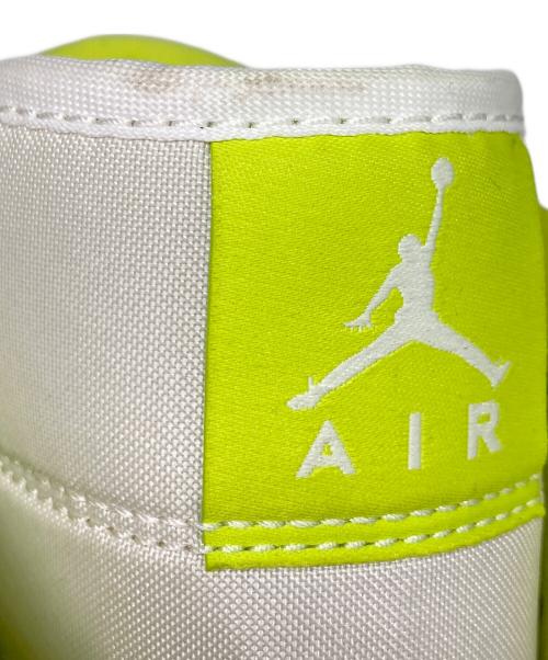 NIKE（ナイキ）NIKE (ナイキ) Air Jordan 1 Mid/エア ジョーダン 1 ミッド ホワイト×イエロー サイズ:28.5の古着・服飾アイテム
